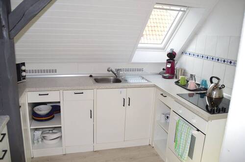 Einbauküche im Dachgeschoss - 