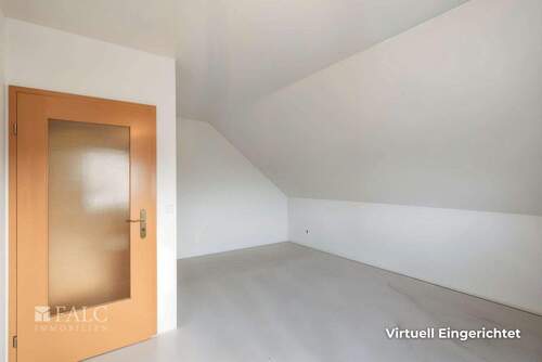 Dachgeschoss - Virtuell eingerichtet - 