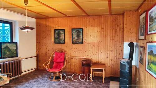 Wohnzimmer mit Kamin - 