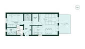 Grundriss vom Doppelhaus im Projekt Am Wiesenweg - 