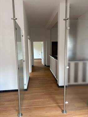 Blick aus dem Wartezimmer - 