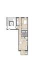 Grundriss Wohnung 9 - 