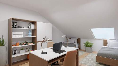 Visualisierte Bild Kinderzimmer oder Arbeitszimmer - 
