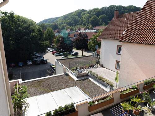 Ausblick vom Balkon - 