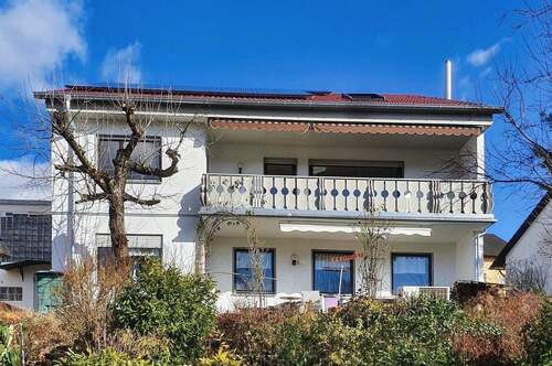 Außenansicht Perspektive Garten - 7 Zimmer Einfamilienhaus zum Kaufen in Güntersleben