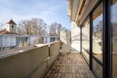 Großzügiger Balkon - 