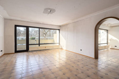 Wohnbereich - 5 Zimmer Etagenwohnung zum Kaufen in München / Harlaching
