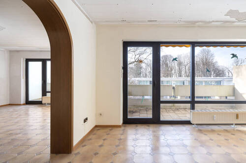 Offene Verbindung - Etagenwohnung mit 104,90 m&sup2; in München / Harlaching zum Kaufen