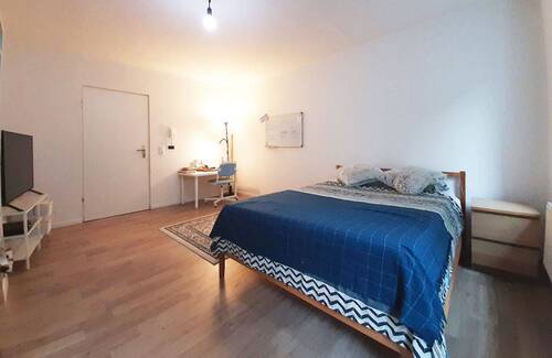 Schlafzimmer - Etagenwohnung mit 35,50 m² in Aachen zur Miete