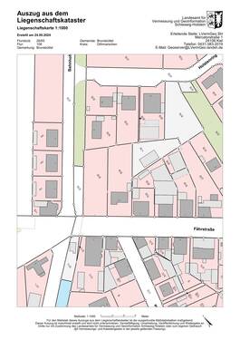 Liegenschaftskarte - 