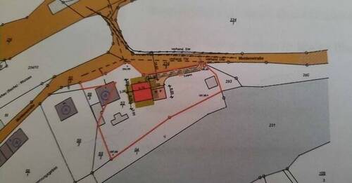 Planungszeichnung für den Neubau - Grundstück zum Kaufen in Lunzenau