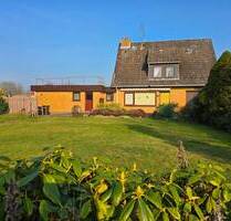 * ! V E R K A U F T ! * Gepflegtes Einfamilienhaus im Zentrum von Bleckede mit Garage, Nebengebäude und Garten