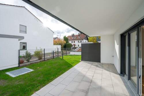 Terasse - 3 Zimmer Etagenwohnung in München