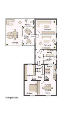 Innenhof m. Blick zum Anbau - 