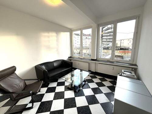 Büro zur Rückseite - 