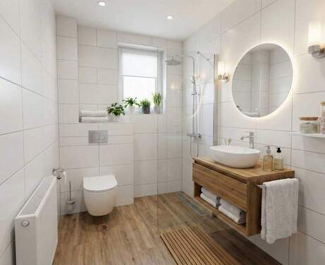 OG Badezimmer virtueller Renovierungsvorschlag - 