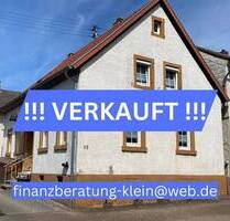 VERKAUFT !! VERKAUFT !! kleines 1-Fam.haus (ohne Garten) - Mittelbrunn