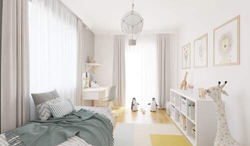 Ein helles Kinderzimmer zum Wohlfühlen - 