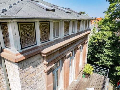 Schmückender Fries - 1 Zimmer Büro in Göttingen