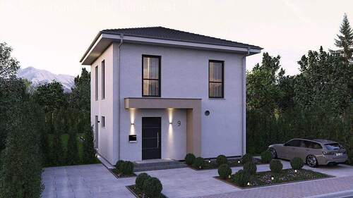 Stadtvilla 9 Ansicht 2 - 5 Zimmer Einfamilienhaus in Lorsch