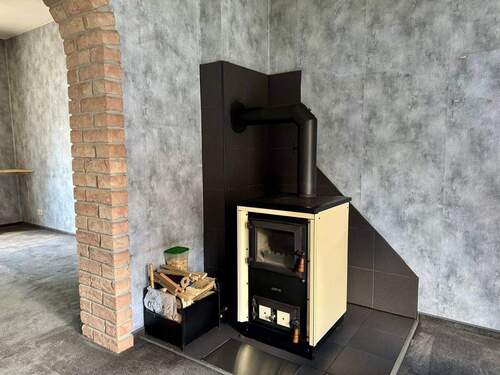 Kamin mit Kochfunktion - 