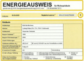 Energieausweis Seite 1 - 