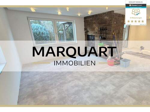 MARQUART IMMOBILIEN - Modernes, komplett saniertes Einfamilienhaus zur Miete - seltene Gelegenheit! Top Lage!