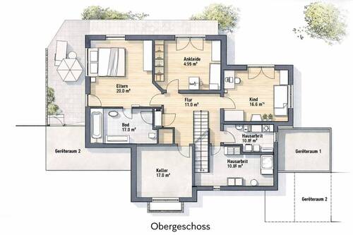 Obergeschoss - 