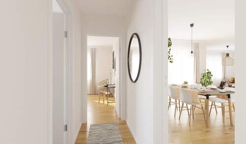 Heller und freundlicher Flur - 