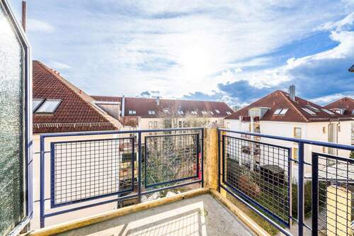 Blick vom Balkon - 