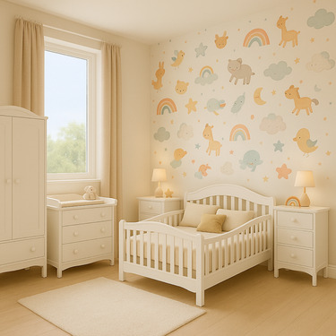 Kinderzimmer WHG 13.mit KI erstellt - Etagenwohnung mit 81,30 m&sup2; in Stockelsdorf zum Kaufen