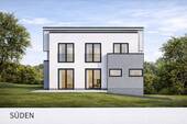Ansicht SüdenArchitektonische Visualisierung einer - Grundstück in Regenstauf zum Kaufen