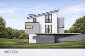 Ansicht Westen Architektonische Visualisierung ein - 