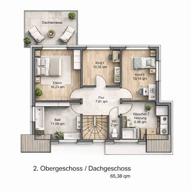 2. Obergeschoss - 