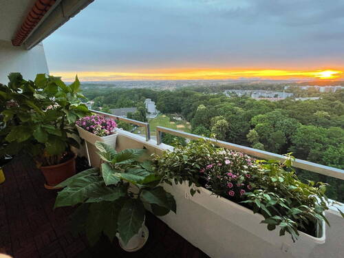 Aussicht Sonnenuntergang - 