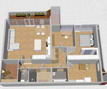 Grundriss 3D quer - 