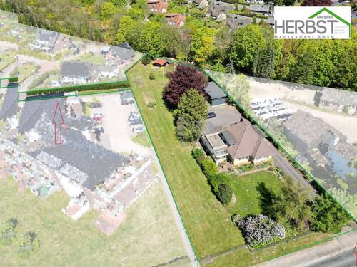 Grundstück mit Zufahrten.JPG - Grundstück zum Kaufen in Hollenstedt