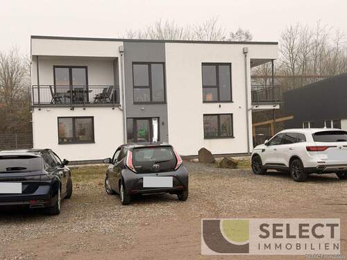 Ansicht Wohn- u. Bürogebäude - Gewerbegrundstück mit modernem Wohn- u. Bürogebäude und Lagerhalle
