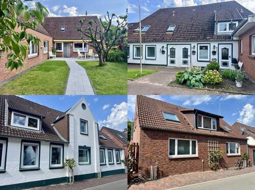 Außenansichten der beiden Häuser - Zwei Häuser - ein Preis: Seltene Gelegenheit, vier vermietete Einheiten + eine freie Wohnung