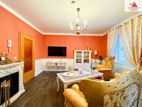 Wohnzimmer - 2 Zimmer Etagenwohnung zur Miete in Neuhausen/Erzgebirge / Cämmerswalde