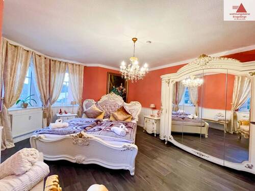 Schlafzimmer - Etagenwohnung mit 47,20 m&sup2; in Neuhausen/Erzgebirge / Cämmerswalde zur Miete