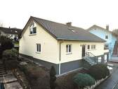 Frontansicht - Traumhaftes Einfamilienhaus in Hirschhorn-Ersheim - Ruhige Lage, viel Platz & moderne Ausstattung!