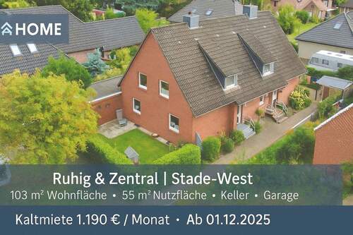Bild 1 - @HOME ? Reihenhaus mit Garten & Garage 