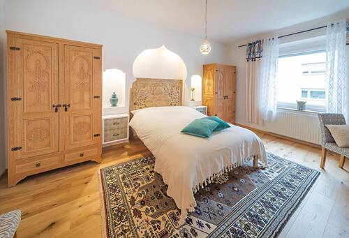 Schlafzimmer - Einzigartige orientalische 3-Zimmer Wohnung im Nibelungenviertel