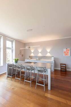Küchenbereich - Etagenwohnung mit 134,00 m² in Düsseldorf zum Kaufen