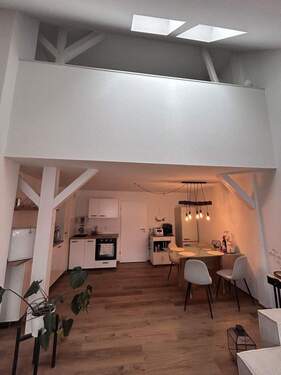 Küchenbereich unten - 2 Zimmer Etagenwohnung zur Miete in Oldenburg