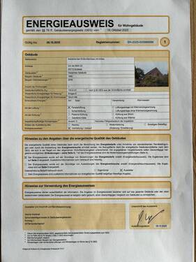 Energieausweis - 