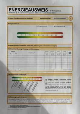 Energieausweis - 