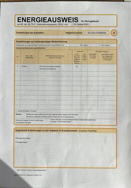 Energieausweis - 