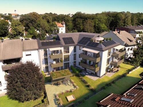 Außenansicht - WE 02 - 3-Zimmer EG Wohnung mit Garten und Südterrasse